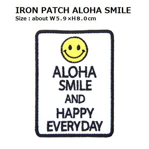 ���b�y�� ALOHA SMILE��HAPPY EVERYDAY �X�}�C���i�ɂ������j �ő剡��5.9×����8.0cm�O�� �s�h�J���b�y�� �A�C�������b�y�� �A�b�v���P ��l���� �q�������t