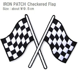 楽天市場 チェッカーフラッグ ワッペンの通販