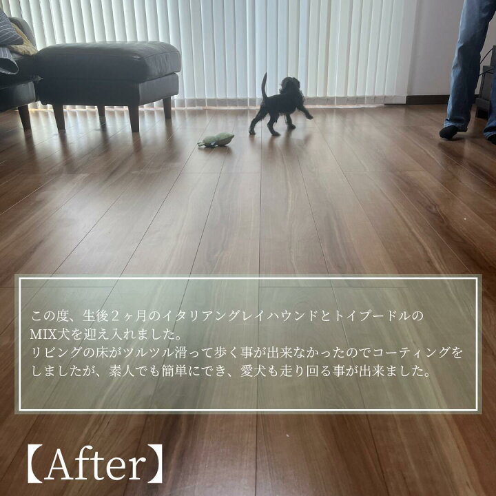 楽天市場】犬用 床 滑り止め ガラスコーティング剤すべり止め AJ 