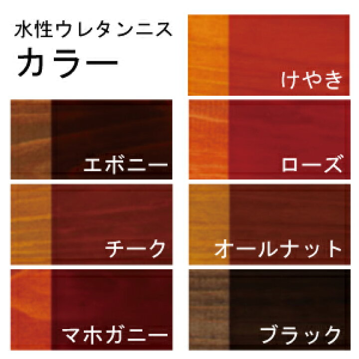 楽天市場】【送料無料】和信 水性ウレタンニス カラー 0.7L/約8平米 : ペイント&カラープラザ楽天市場店 楽天市場】【送料無料】和信 水性ウレタンニス カラー 0.7L/約8平米 : ペイント&カラープラザ楽天市場店