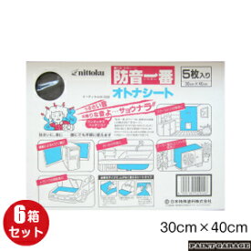 日本特殊塗料防音一番　オトナシート徳用（30cm×40cm5枚入り×6箱）