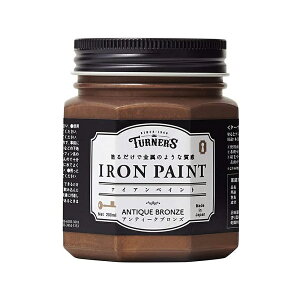 ターナーアイアンペイント200ML アンティークブロンズ(ペンキ 塗装 DIY)