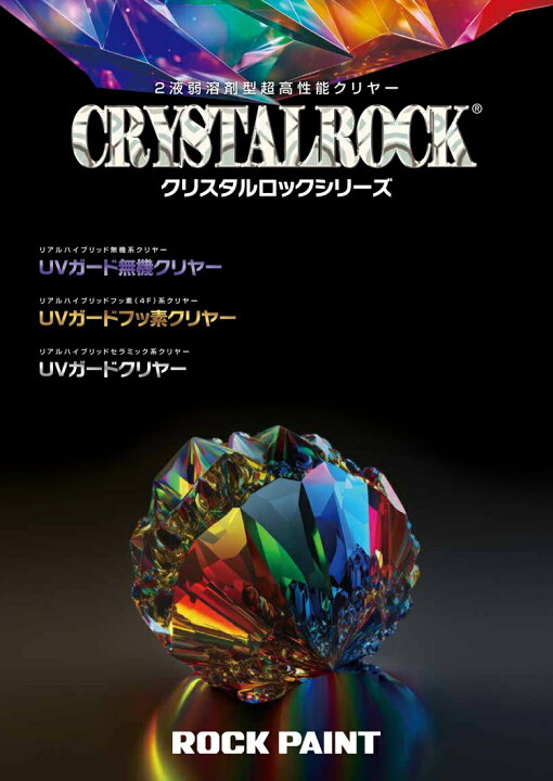 楽天市場】クリスタルロックシリーズ UVガードフッ素クリヤー 15kg 