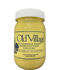 バターミルクペイント 全23色 ツヤけし 473ml(約3平米分) Old Village(オールドビレッジ) Buttermilk Paint 水性 多用途 自然塗料 DIY クラフト リメイク 赤ちゃんにも安心・安全な水性ペンキ
