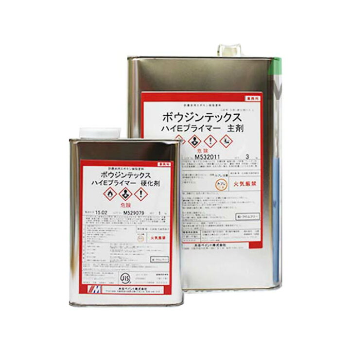 楽天市場】ボウジンテックスハイEプライマー 4kgセット(約25〜33平米分 