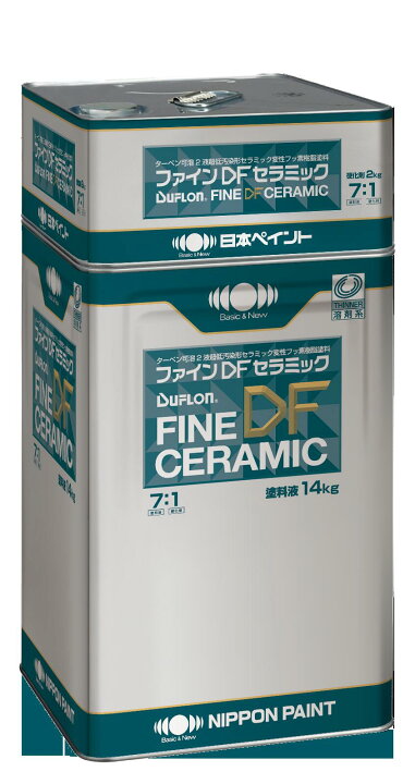 楽天市場】ファインDFセラミック 調色品(淡彩) ツヤあり 16kgセット(約 
