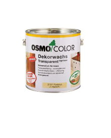 【 おまけ付 】 オスモカラー #3101ノーマルクリアー 2.5L(約50平米分) オスモ&エーデル 木部 屋内用 3分艶 自然塗料　おすも OSMO