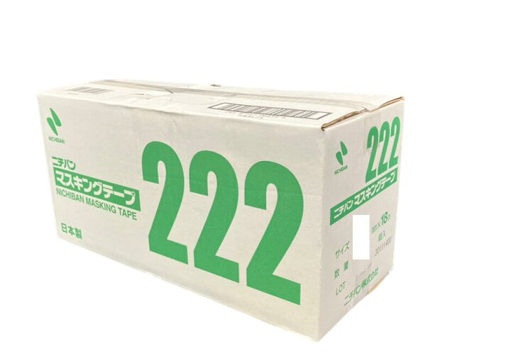 楽天市場】マスキングテープ No.222 ミントグリーン 18mm幅 1ケース(70 