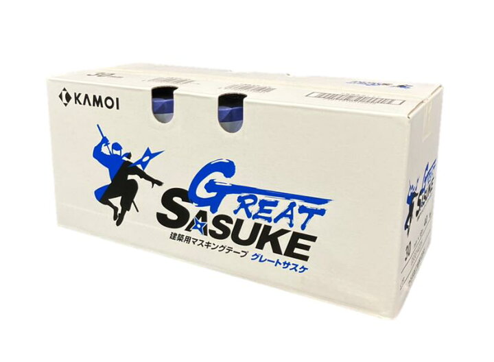 楽天市場】【即日出荷】GREAT SASUKE 24mm 1ケース(50巻入) カモ井加工 