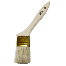 【クーポン配布中 即日発送】白豚毛ダスターコピー刷毛 40mm 1本 大谷刷毛産業