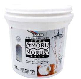 STYLE MORUMORU 壁用仕上・補修材 14kg(約14平米分) ニッペホームプロダクツ 水性 内装用 漆喰模様仕上材 モルモル