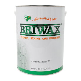 ブライワックス 5L(約50平米分) 全14色 送料無料 BRIWAX 塗装手引き付き！ 屋内木部用ワックス