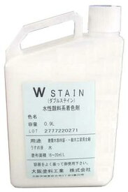 ダブルステイン No.102メープル 0.9L(約18～30平米分) 大阪塗料工業 水性 屋内 木部 ステイン 着色剤