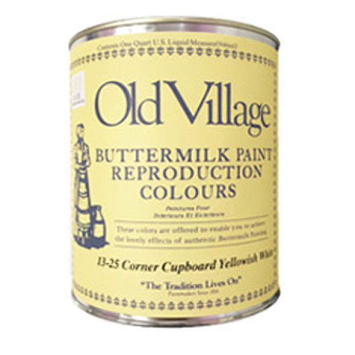 楽天市場 バターミルクペイント 全23色 ツヤけし 3785ml 約25平米分 Old Village オールドビレッジ Buttermilk Paint 水性 多用途 自然塗料 Diy クラフト リメイク 赤ちゃんにも安心 安全な水性ペンキ ペンキ屋モリエン