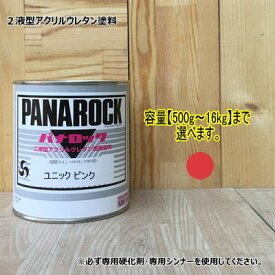 【ユニック ピンク】 パナロック 2液型ウレタン塗料 建設機械 ロックペイント 古河ユニック