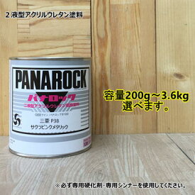 【三菱 P38】 サクラピンクメタリック パナロック 2液型ウレタン塗料 自動車 ロックペイント