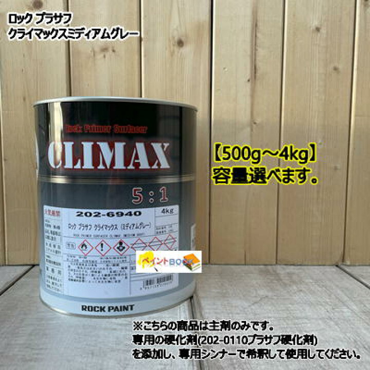 ロック プラサフ ネクストステージ ミディアムグレー 4kg 202-8940 