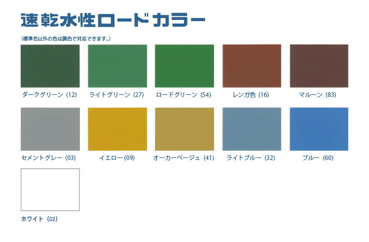 楽天市場】【スーパーセール限定P10倍】 神東塗料 速乾水性ロード  