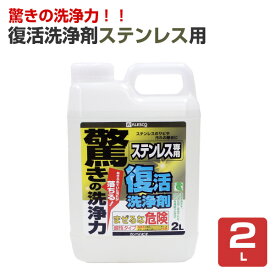 カンペハピオ 復活洗浄剤ステンレス用 2L