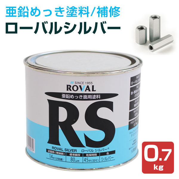 ROVAL 常温亜鉛メッキ塗料 ローバル R-5KG 5kg | sport-u.com