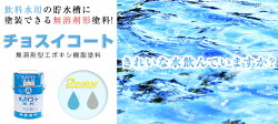【送料無料(沖縄除く)】【業務用】チョスイコート3kgセット(飲料貯水槽内面専用塗料/神東塗料)