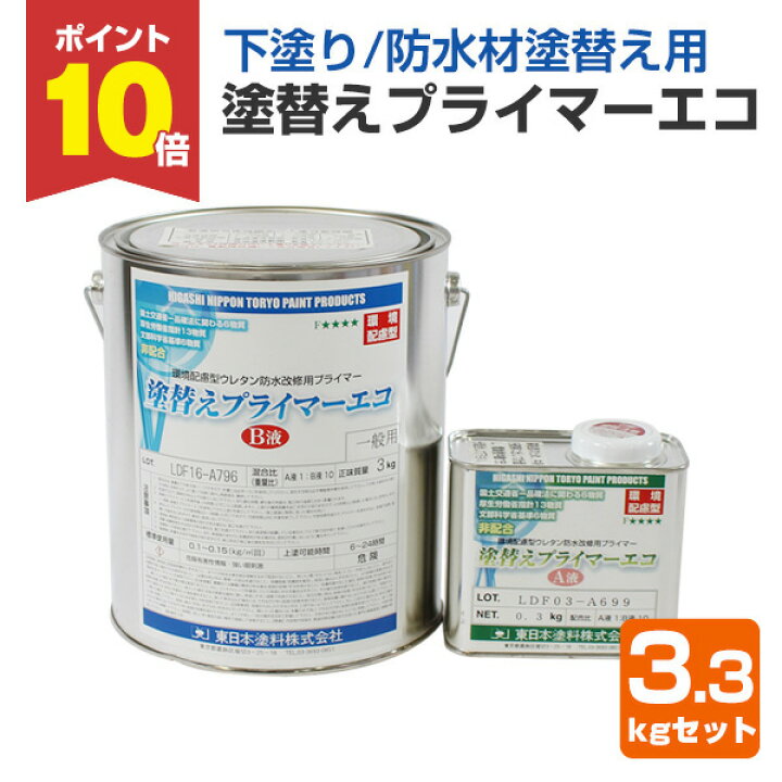 楽天市場】【スーパーセール限定P10倍】 東日本塗料 塗替えプライマー 