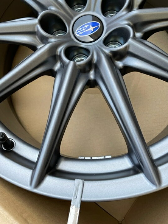 楽天市場】スバル BRZ 純正 アルミホイール 色 13ml ガンメタ 