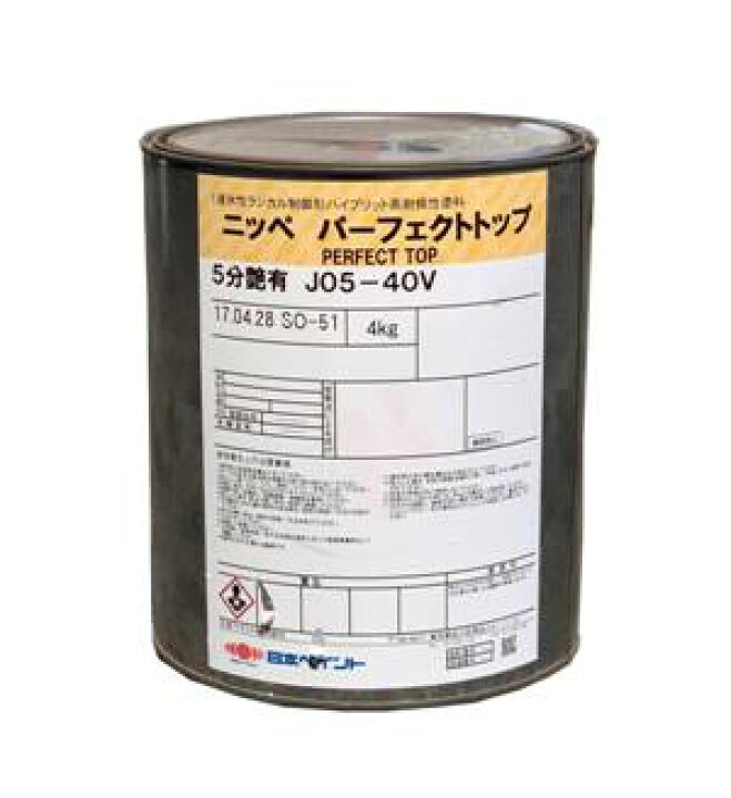 楽天市場】【アウトレット】ニッペ パーフェクトトップ 5分艶有 J05 