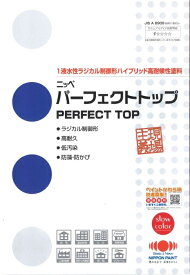 【送料無料】ニッペ　パーフェクトトップ　つや有　濃彩色　4kg