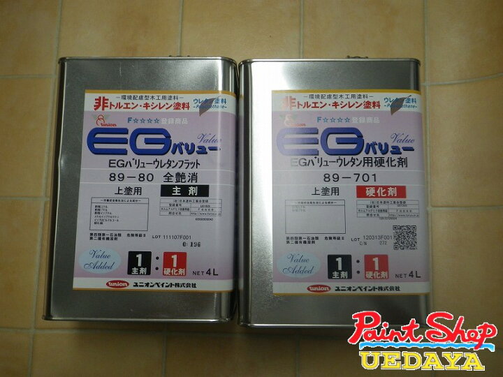 楽天市場】ユニオン EG バリュー ウレタン クリヤー 89-701 89-80 全艶 