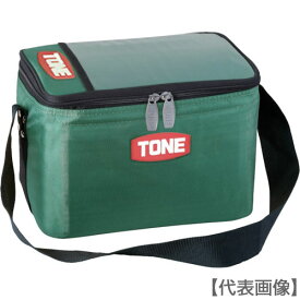 TONE　ツールバッグ　ボルトバッグ　緑色　幅300×奥行200×高さ210mm（BGBB1GR）810-9772【TONE（株）】