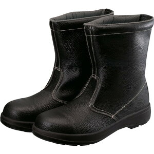 シモン　2層ウレタン底安全半長靴　25．0cm　ブラック　（AW44BK25.0）【（株）シモン】