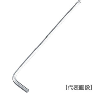 TONE ボールポイント六角棒レンチ マスターツールロングボールポイントL形レンチ 対辺寸法3mm(BL-03)288-1527【TONE(株)】