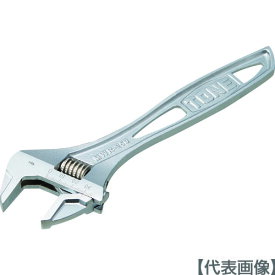 TONE　ハイパーウォームモンキレンチ（目盛付）　全長200mm（MWR-200）239-6293【TONE（株）】