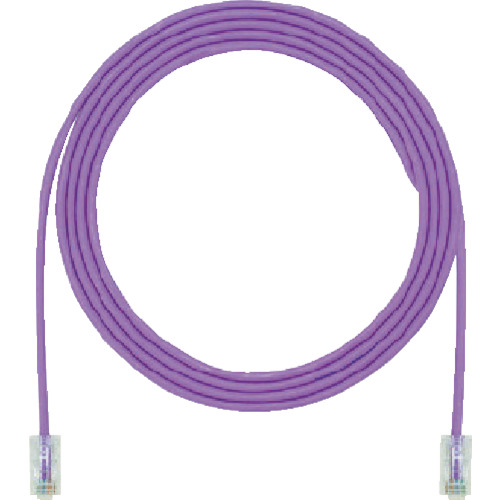 パンドウイット　カテゴリ6細径パッチコード　10m　紫（UTP28SP10MVL）
