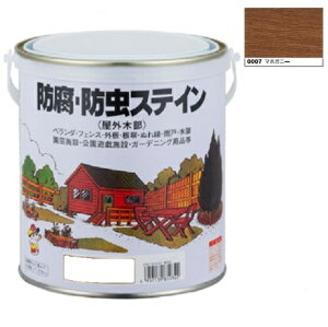 キシラデコール同等品 ナフタデコール 防腐・防虫ステイン 0.7L マホガニー(H85-0007)【ロックペイント】