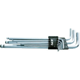KTC　ボールポイントL形ロング六角棒レンチセット［9本組］（HL259SP） 373-4561