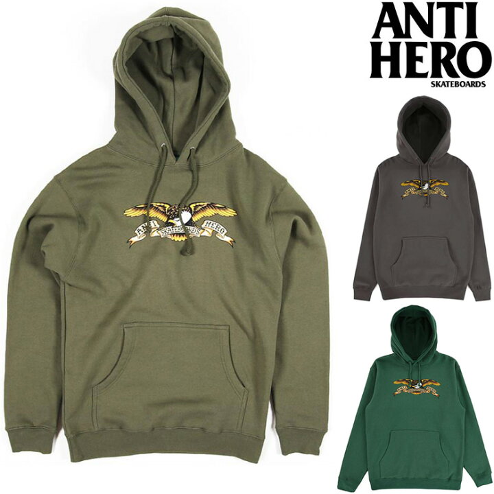 楽天市場】アンタイヒーロー パーカー ANTI HERO EAGLE PULLOVER HOOD 