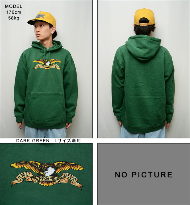 楽天市場】アンタイヒーロー パーカー ANTI HERO EAGLE PULLOVER HOOD 
