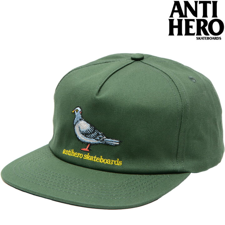 楽天市場】アンタイヒーロー キャップ ANTI HERO LIL PIGEON SNAPBACK 