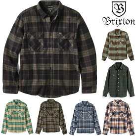 ブリクストン ネルシャツ BRIXTON BOWERY L/S FLANNEL SHIRT シャツ チェックシャツ