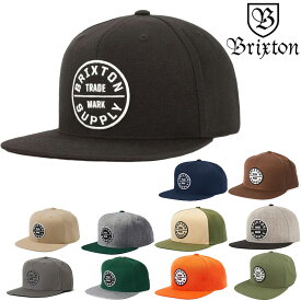 ブリクストン キャップ BRIXTON OATH 3 SNAPBACK CAP キャップ スナップバックキャップ 帽子 ベースボールキャップ