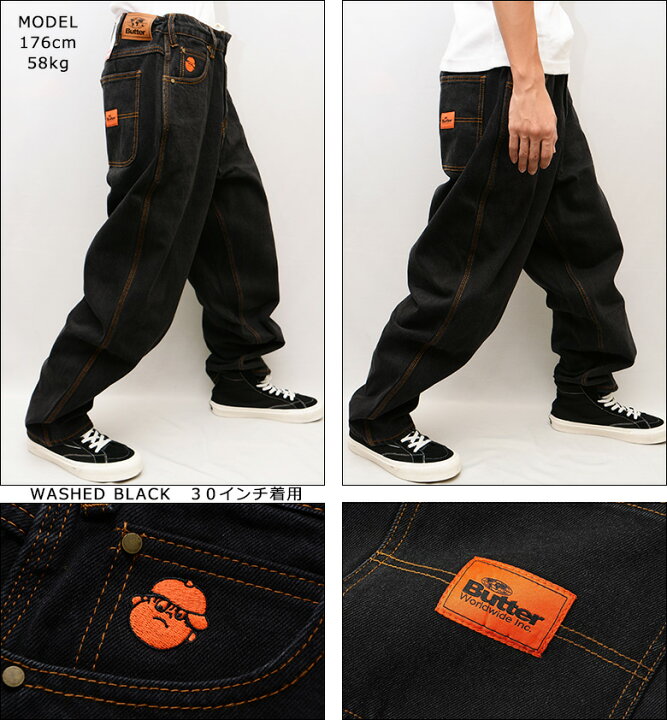 楽天市場】バターグッズ パンツ BUTTER GOODS SANTOSUOSSO DENIM JEANS 