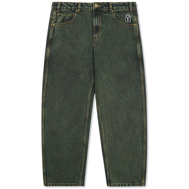 楽天市場】バターグッズ パンツ BUTTER GOODS LOCK BAGGY DENIM JEANS 