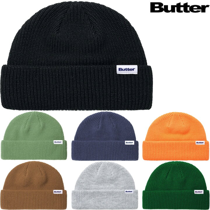 楽天市場】バターグッズ キャップ BUTTER GOODS WHARFIE BEANIE ニット 