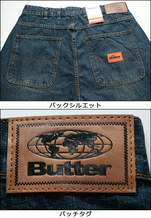 楽天市場】バターグッズ パンツ BUTTER GOODS SANTOSUOSSO DENIM JEANS 