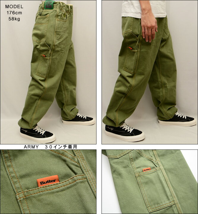 楽天市場】バターグッズ パンツ BUTTER GOODS WEATHER GEAR HEAVY 