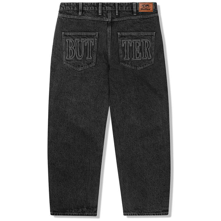 楽天市場】バターグッズ パンツ BUTTER GOODS APPLIQUE DENIM JEANS 