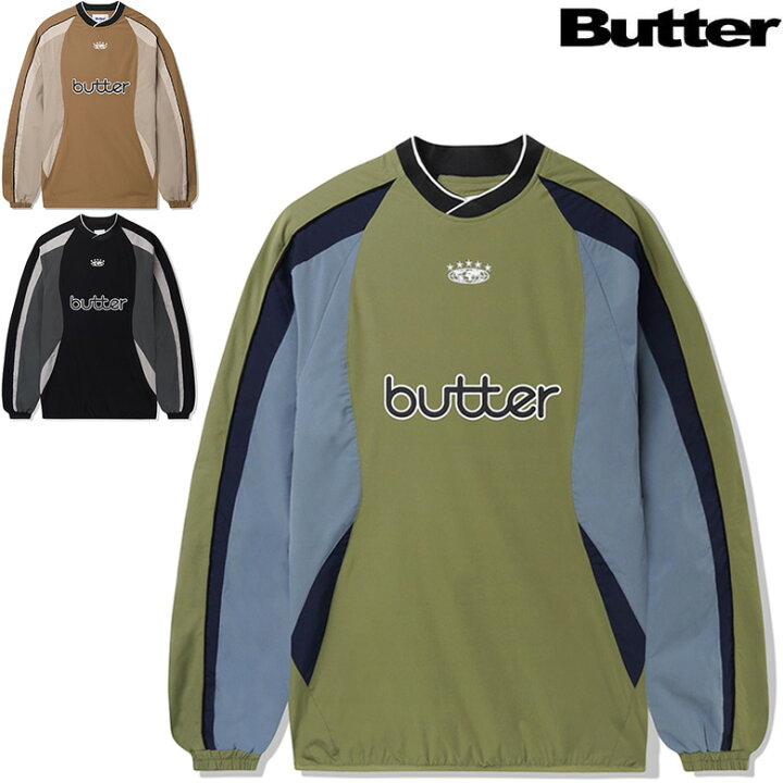 楽天市場】バターグッズ ジャージ BUTTER GOODS RIDGE SPORT CREW NECK 【Butter Goods】Ridge Sport Crew Neck