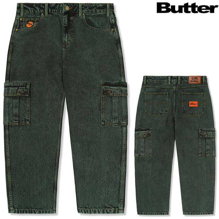 楽天市場】バターグッズ パンツ BUTTER GOODS SANTOSUOSSO CARGO DENIM 